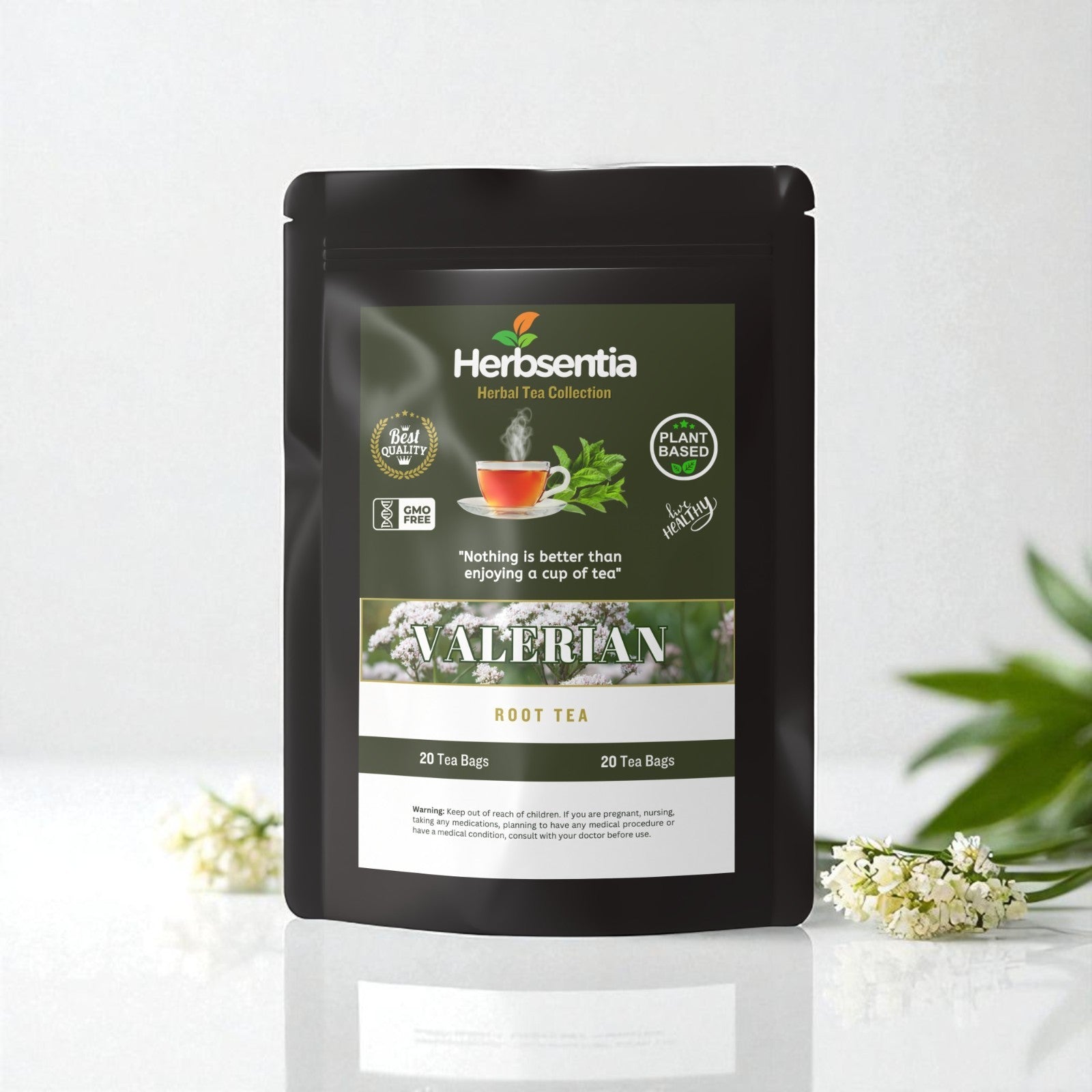 Valerian Root Tea - Calming and Relaxation