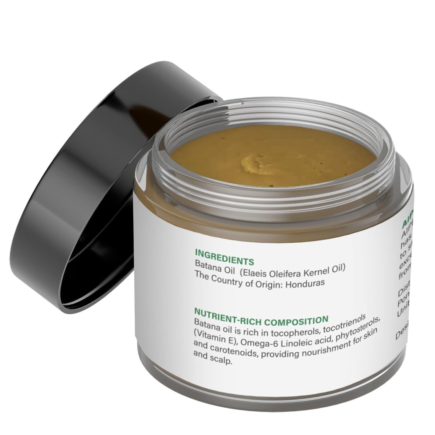 Raw Batana Oil for Hair Growth: 100% Pure - Dr. Sebi Batana Oil from Honduras Un