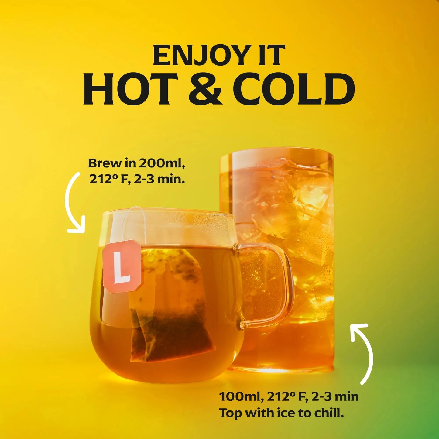 Smooth Mint Tea Bags, Fruit & Herbal Tea, Caffeine Free, 20 Count, Pack of 4