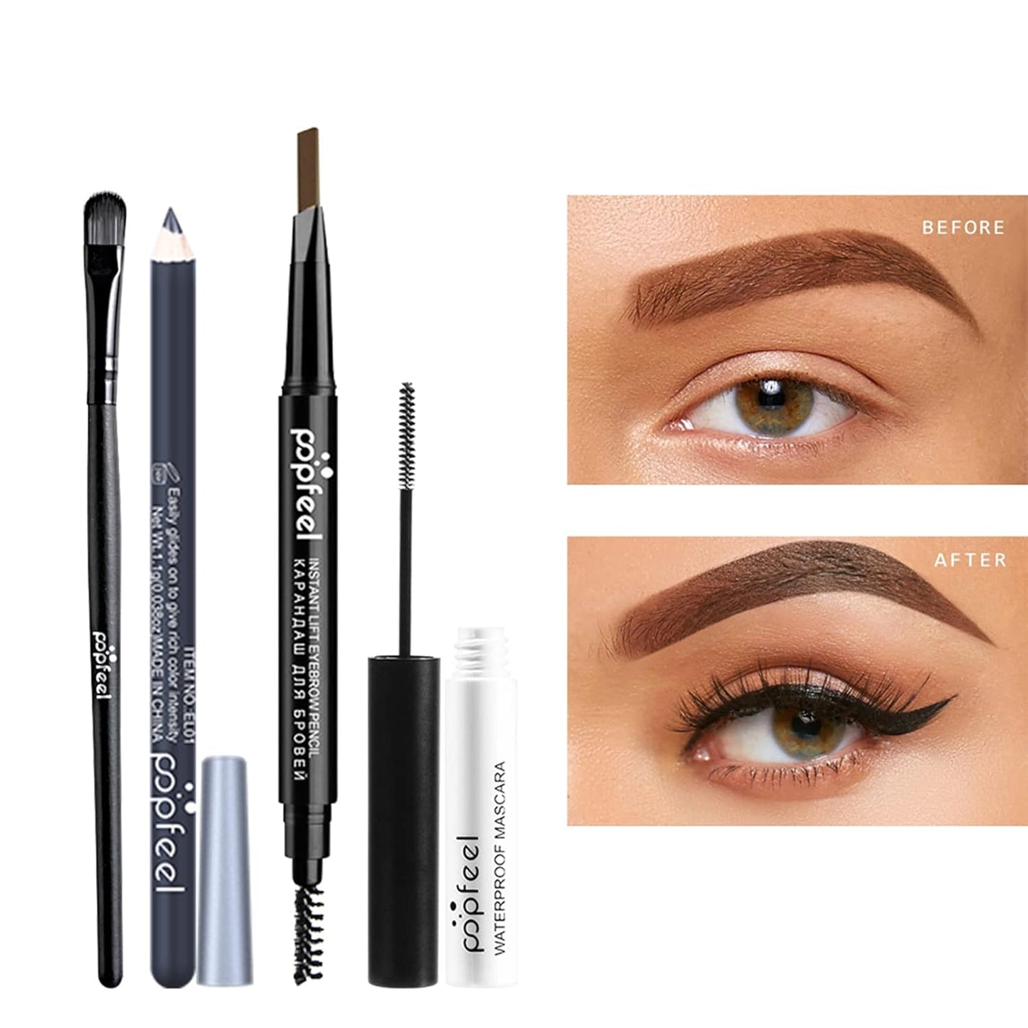 All in One Makeup Kits for Women Girls Holiday Make-Up Gift Sets Xmas Essential Bundle Include Eyeshadow Palette Lipstick Blush Concealer Eyeliner Mascara Foundation Brush Eyebrow Pencil