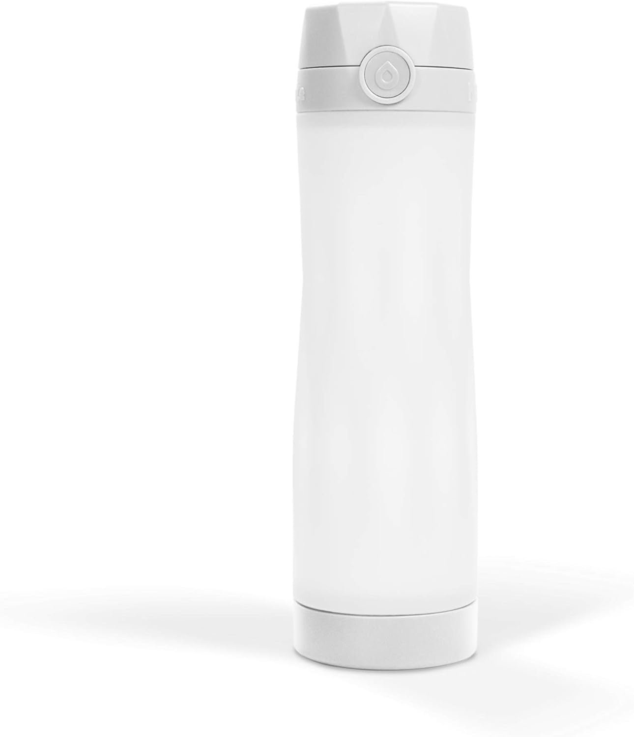 3 Smart Water Bottle, Tracks Water Intake and Glows to Remind You to Stay Hydrated, BPA Free, 20 Oz, White