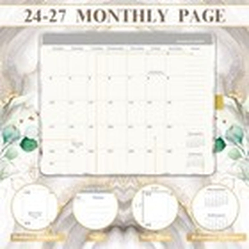Pocket Calendar 2024-2027 - 3 Year Monthly Planner 2024-2027, July New Version