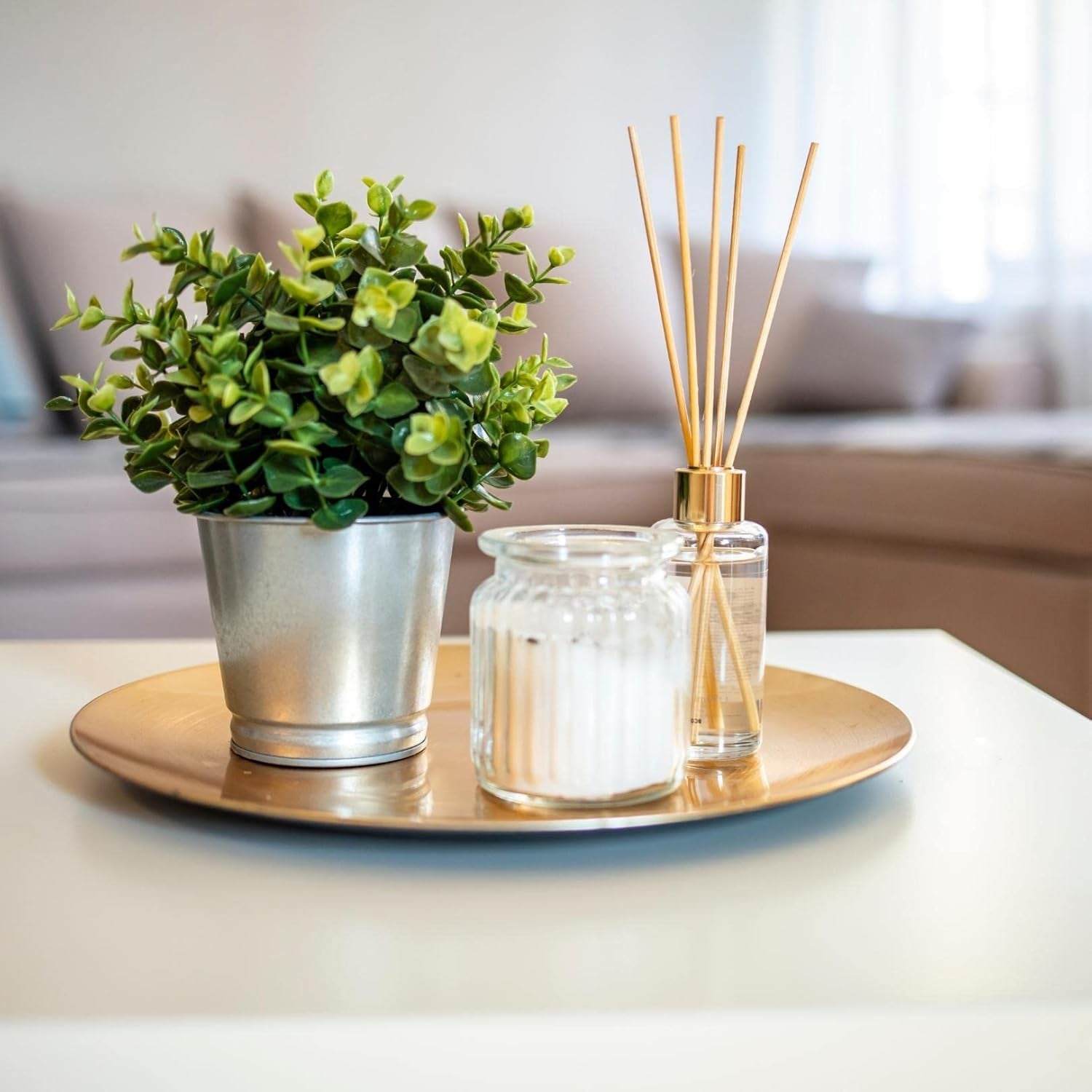 Lavender Essential Oil Reed Diffuser Refill — Made in the USA Natural Aromatherapy Essential Oil for Reed Diffusers - Home & SPA by  — up to 1 Year Supply, 8Oz