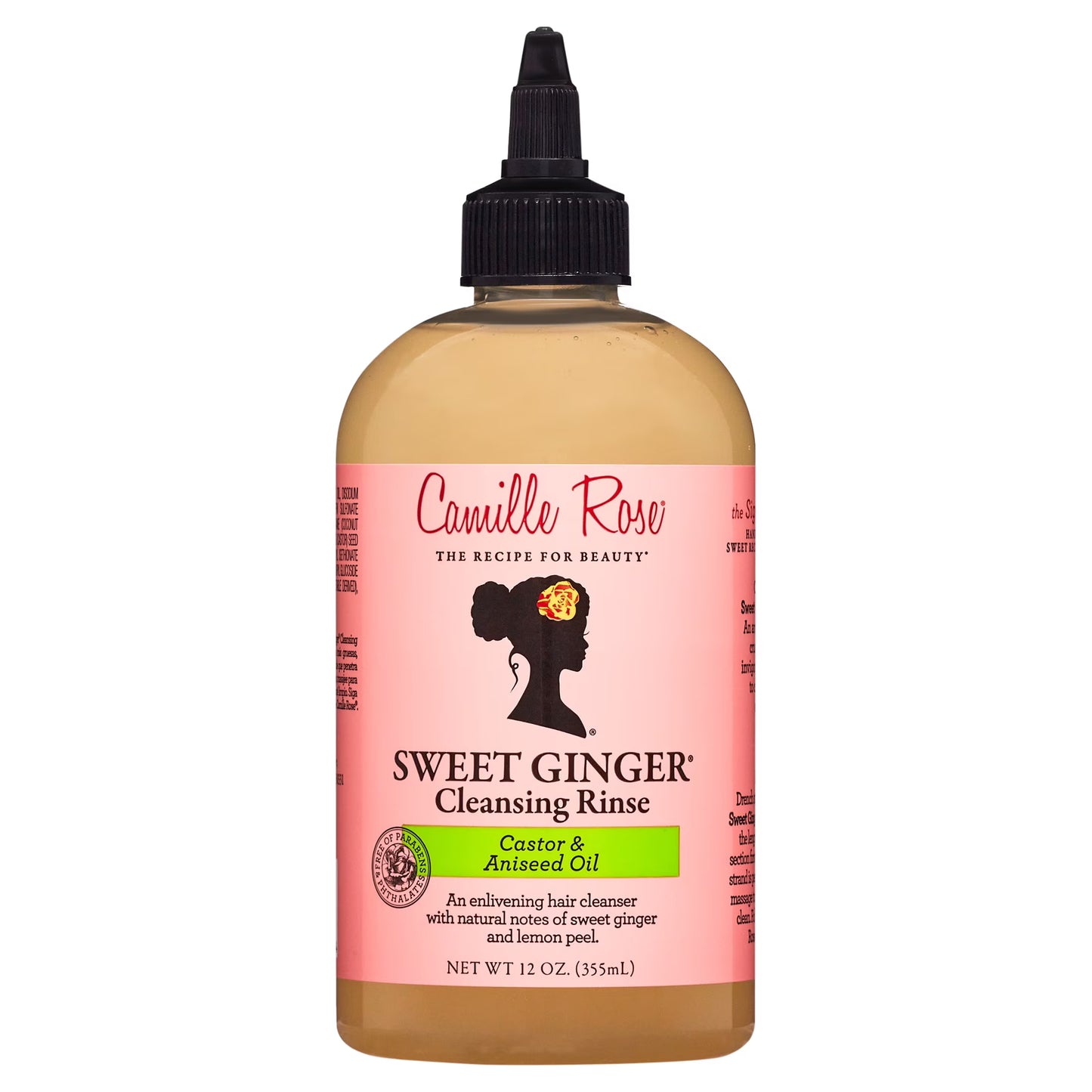 Sweet Ginger Cleanse & Refresh All Ages Cleansing Rinse with Ginger Root & Aniseed Oil, 12Oz
