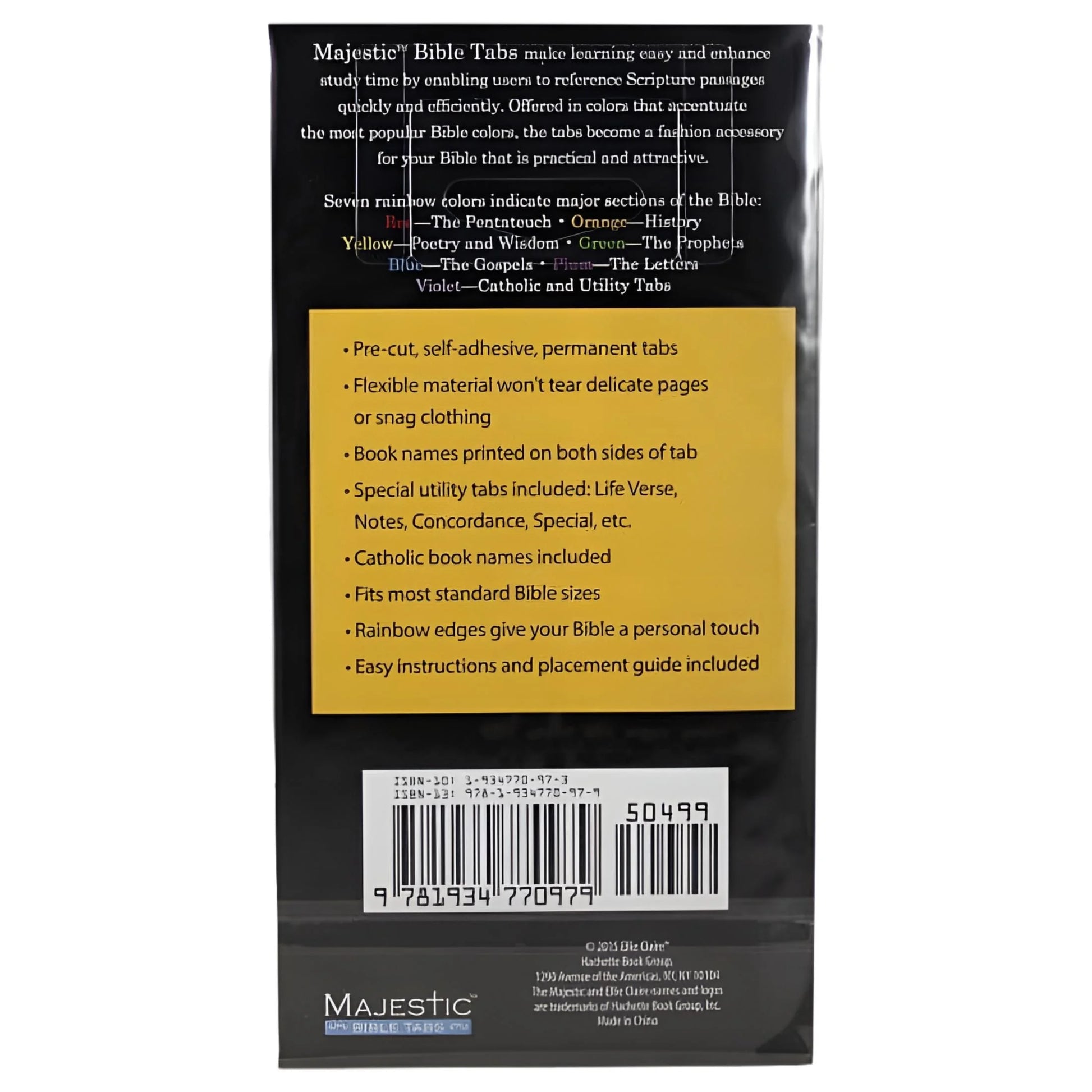 Majestic Rainbow Bible Tabs (Other)