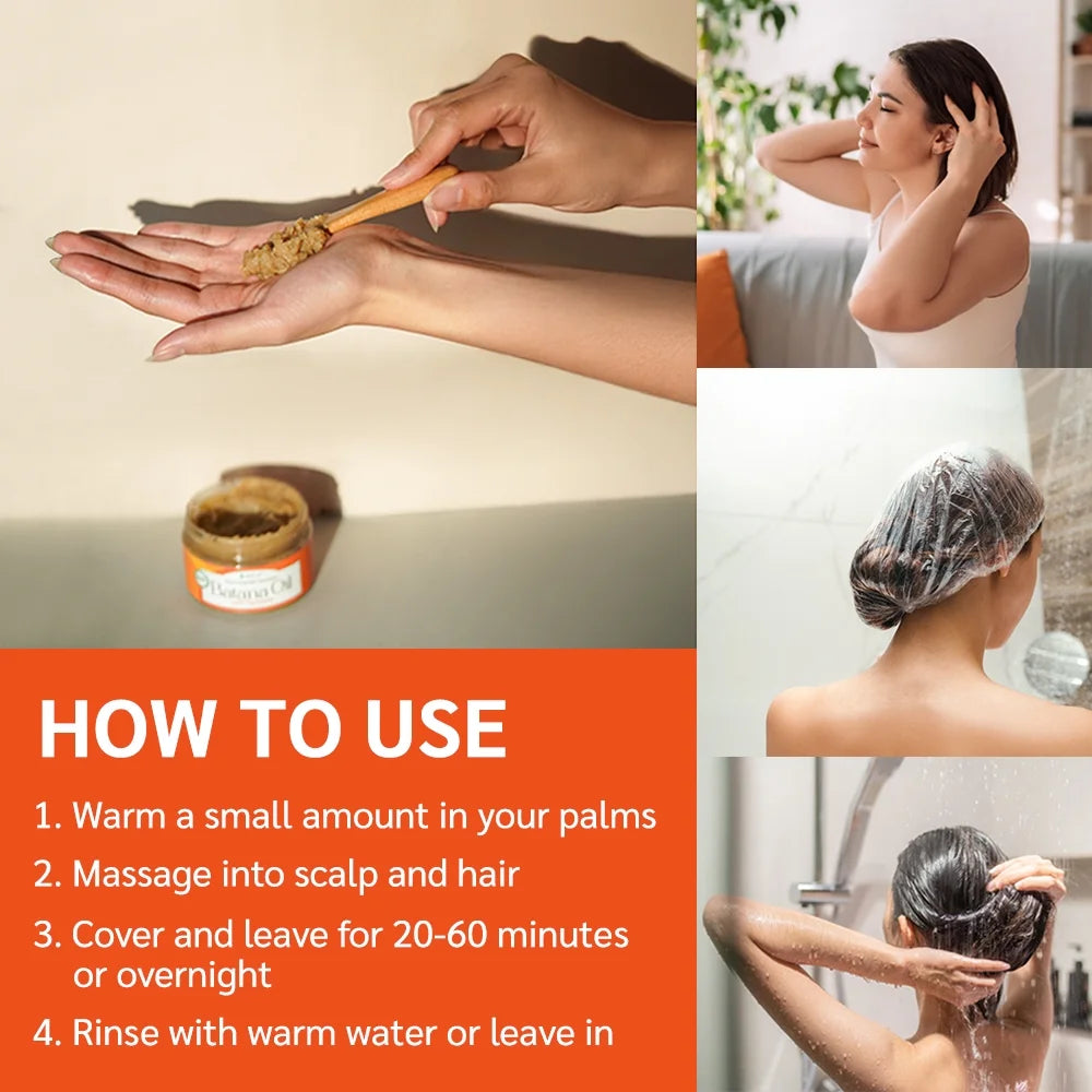 Batana Oil with Turmeric Extract – 100% Natural & Unrefined | Dr. Sebi Approved | Sourced from Honduras (4.23 Oz. / 119 G)