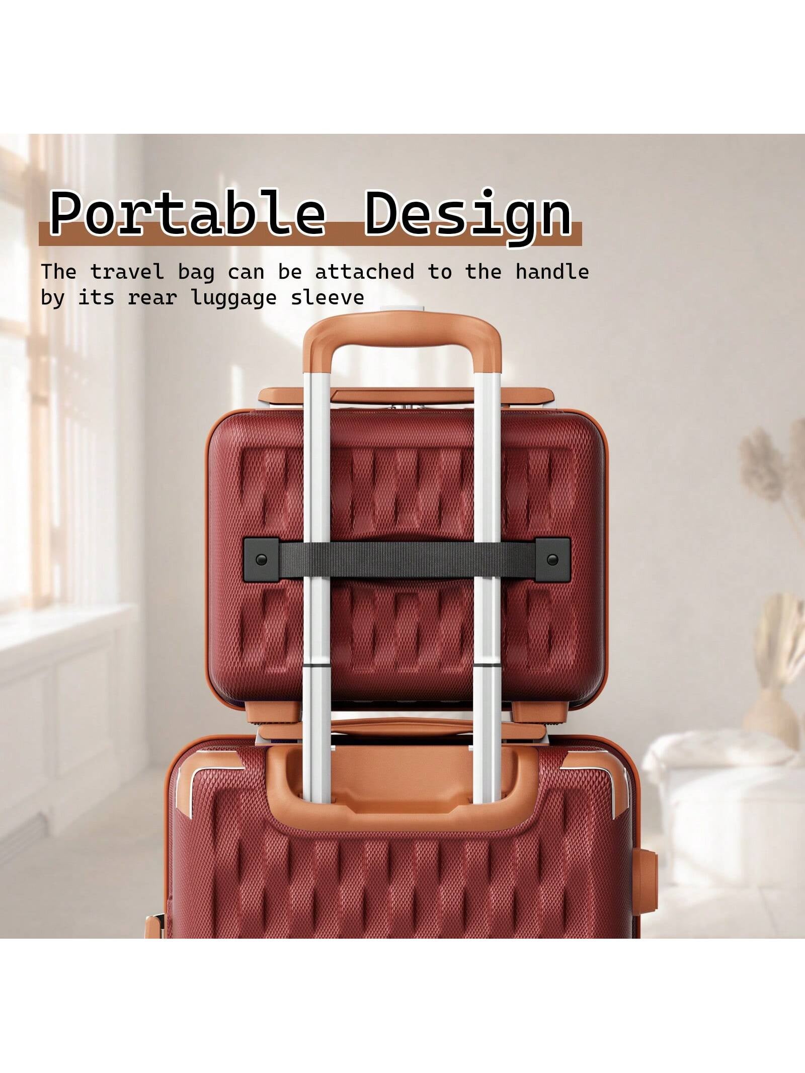 Joyway Melalenia Luggage Sets 7 Piece Suitcase Set, Hard Shell Carry on Luggage Travel Suitcases with Spinner Wheels and TSA Lock, Lightweight Luggage Set for Women