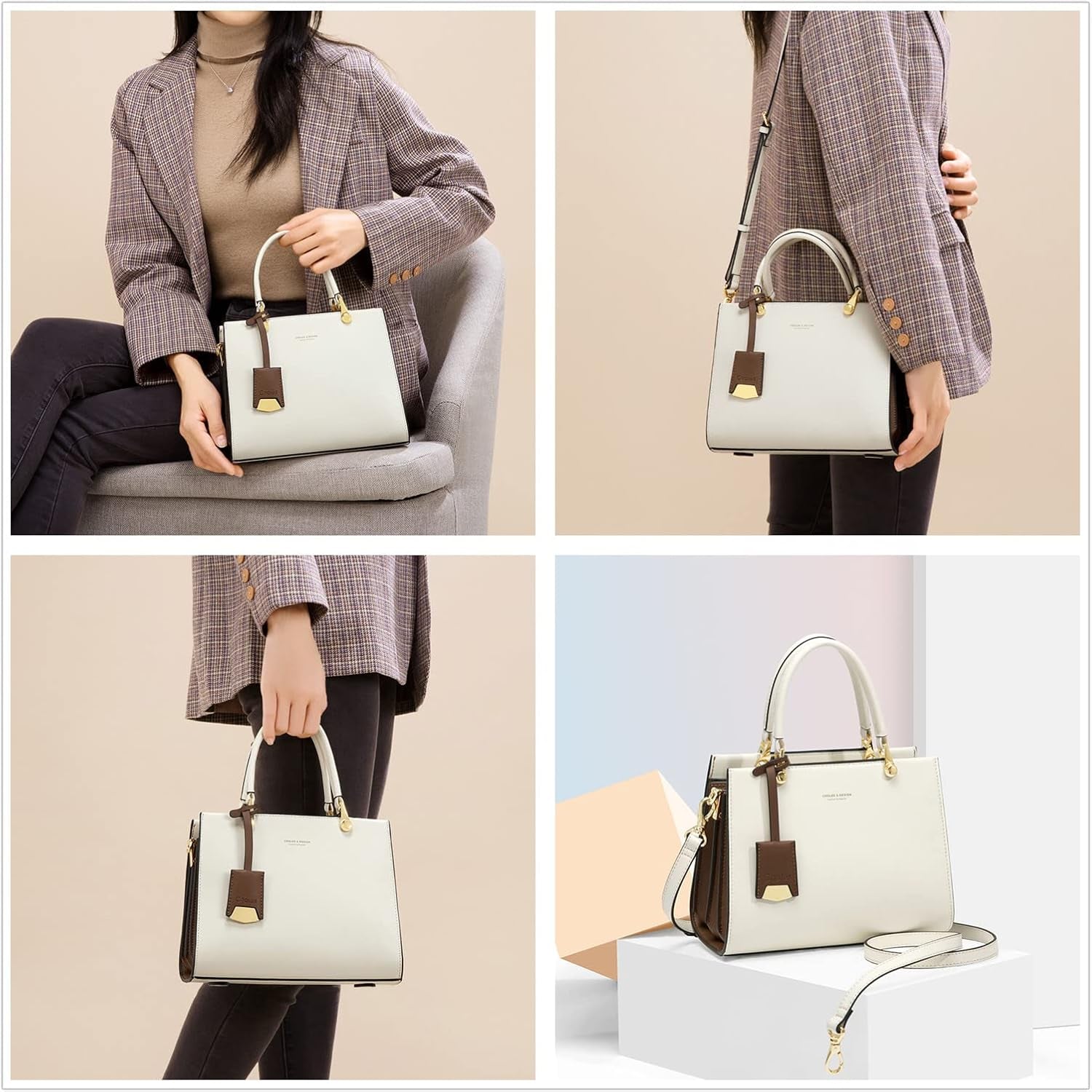 Handbags for Women Large Capacity Tote Shoulder Bags Ladies Handle Satchel Purse