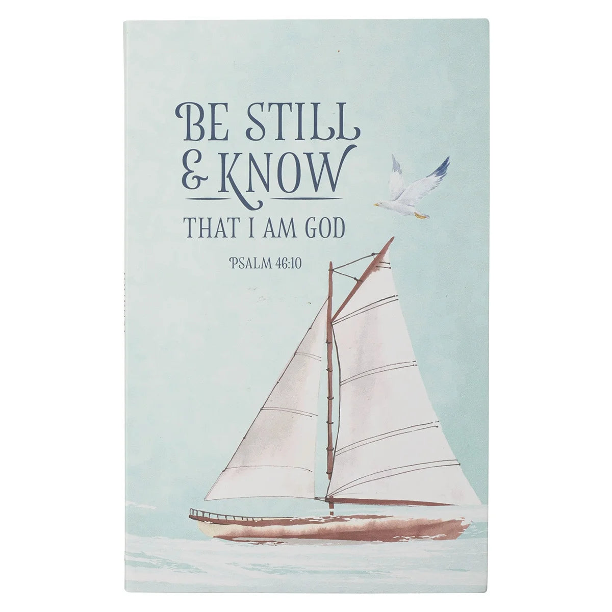 Scripture Journal Be Still and Know Psalm 46:10 Bible Verse Inspirational Notebook,128 Ruled Pages Flexcover 5.5” X 8.5”