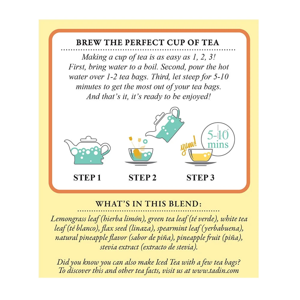 Pineapple Herbal Tea Blend, 1.1 OZ