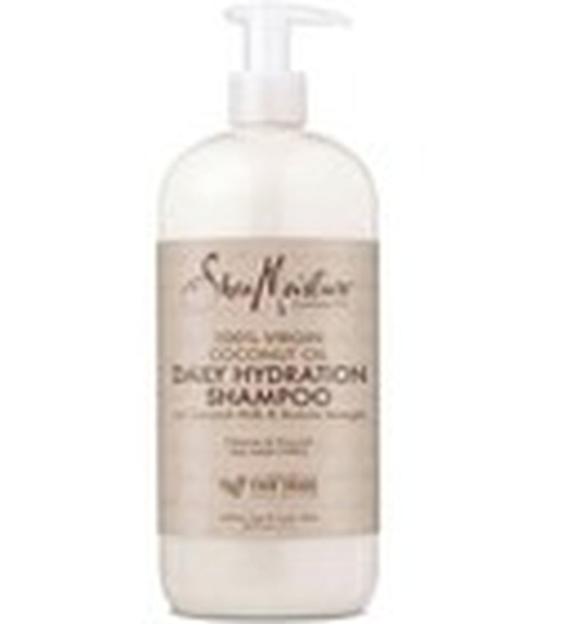 Shea Moisture 100% Virgin Coconut Oil Daily Hydration Shampoo & Conditioner 34Oz