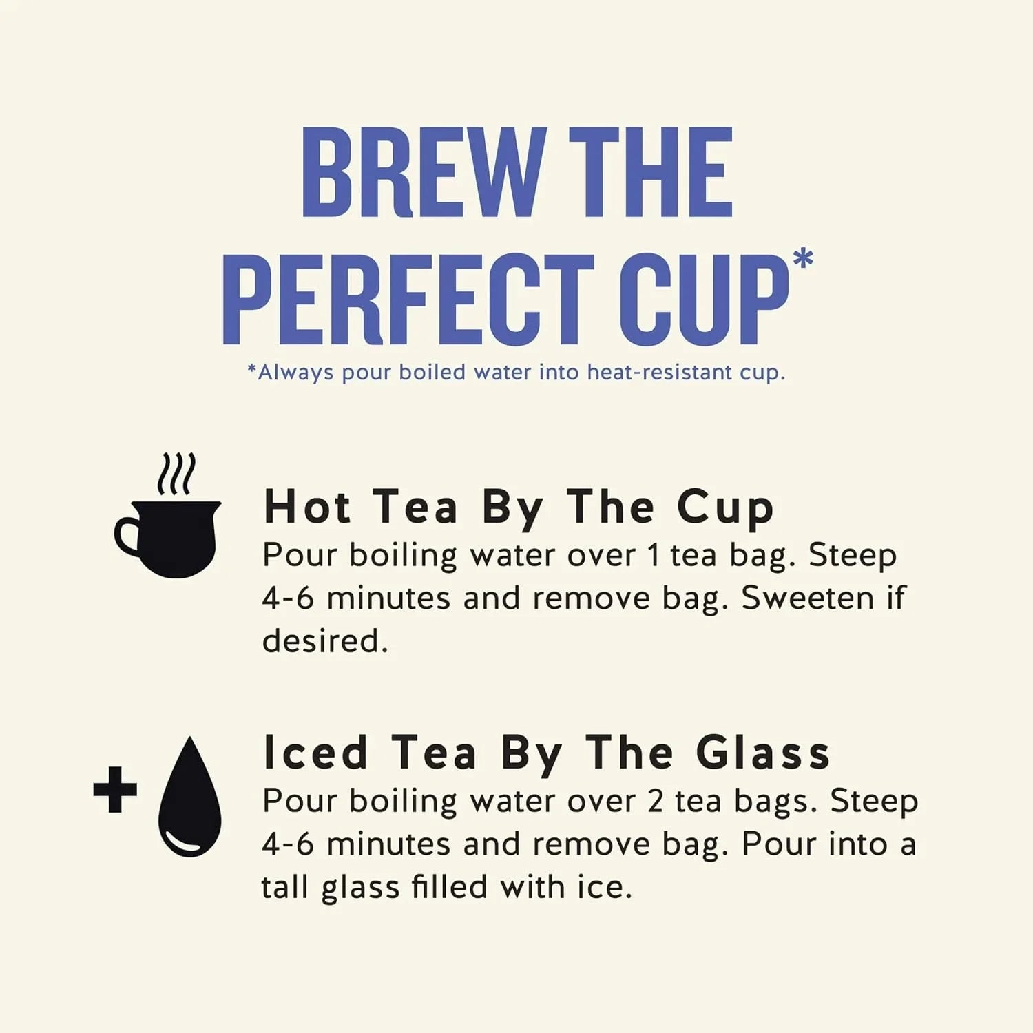 True Blueberry Herbal Tea Bags, 20 Ct Pack of 6