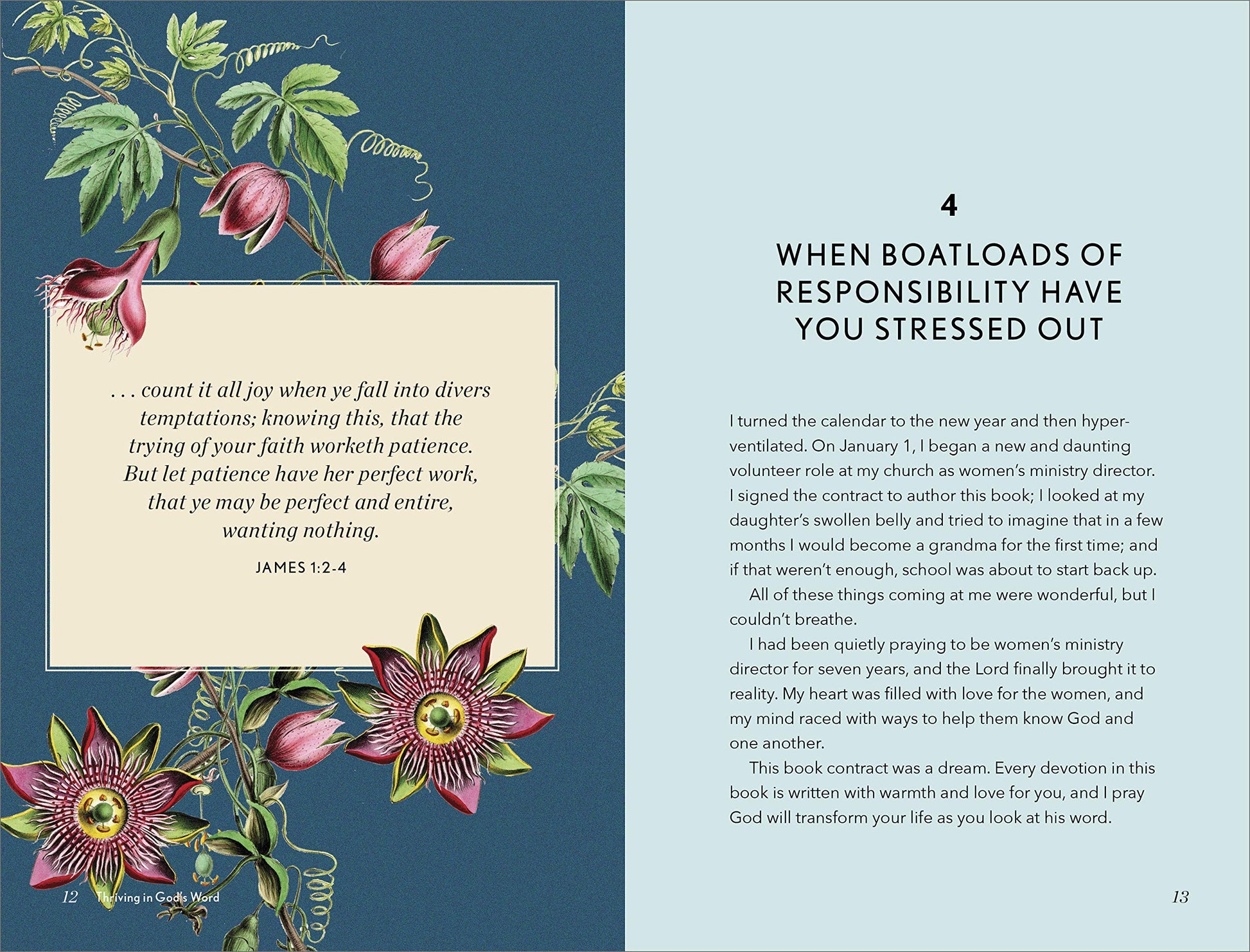 Thriving in God'S Word: an Inspirational Book for Christian Women, (Paperback)