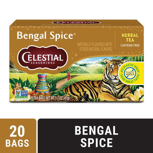 Bengal Spice Herbal Tea Bags (20 Count)