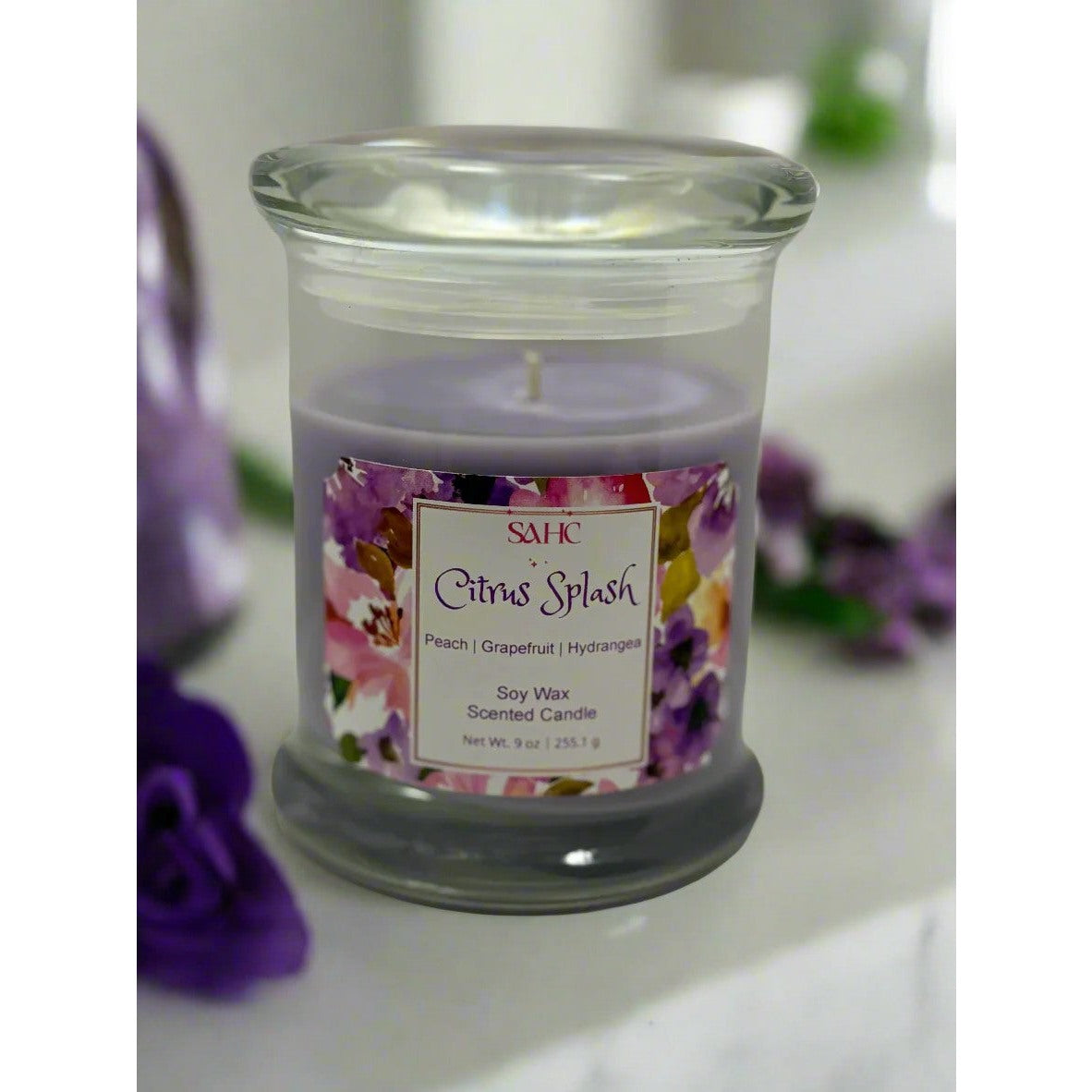 Citrus Splash Scented Soy Candle