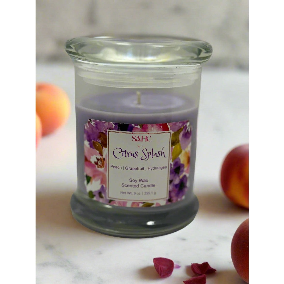 Citrus Splash Scented Soy Candle