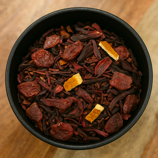 Cranberry Orange Herbal Tea (Aspalathus Linearis)