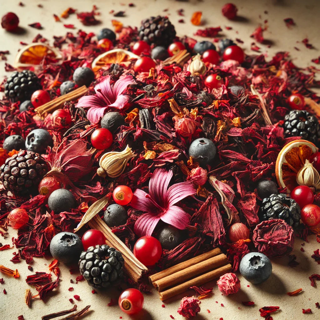 Crimson Berry Herbal Tea (Aspalathus Linearis)