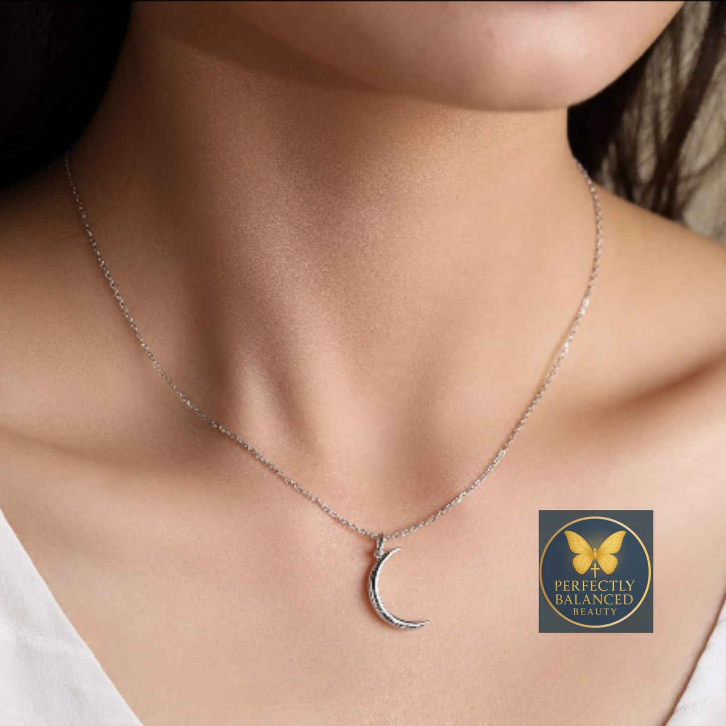 18K Gold Plated Pendant Necklaces for Women 925 Sterling Silver Dainty Layered Horizontal Bar Star Starburst Moon Cubic Zirconia Lariat Necklace for Women Trendy Gifts for Girls