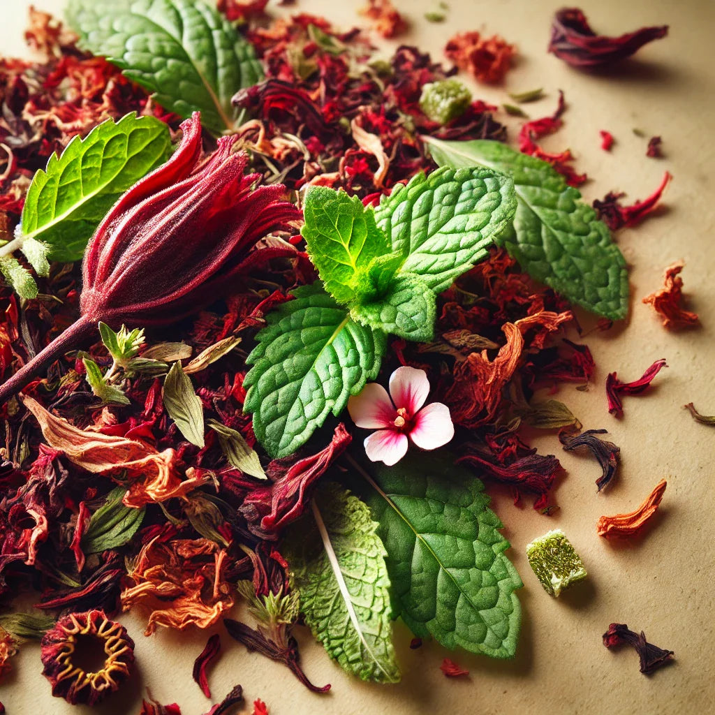 Hibiscus Mint Herbal Tea