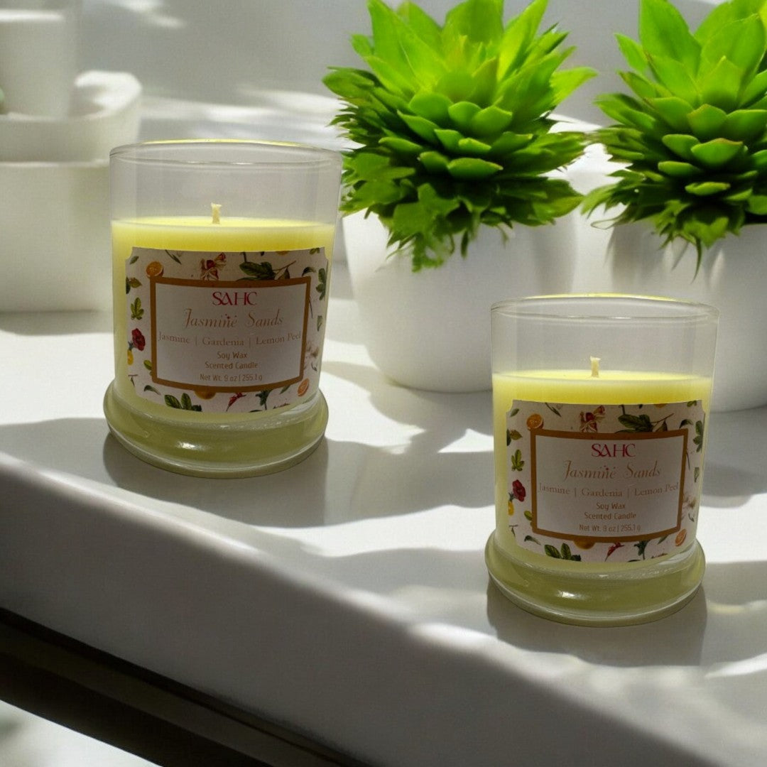Jasmine Sands Scented Soy Candle