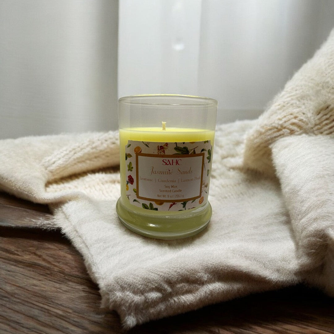 Jasmine Sands Scented Soy Candle
