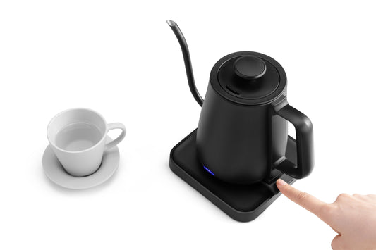 NNEKG Electric Gooseneck Kettle (Matte Black)