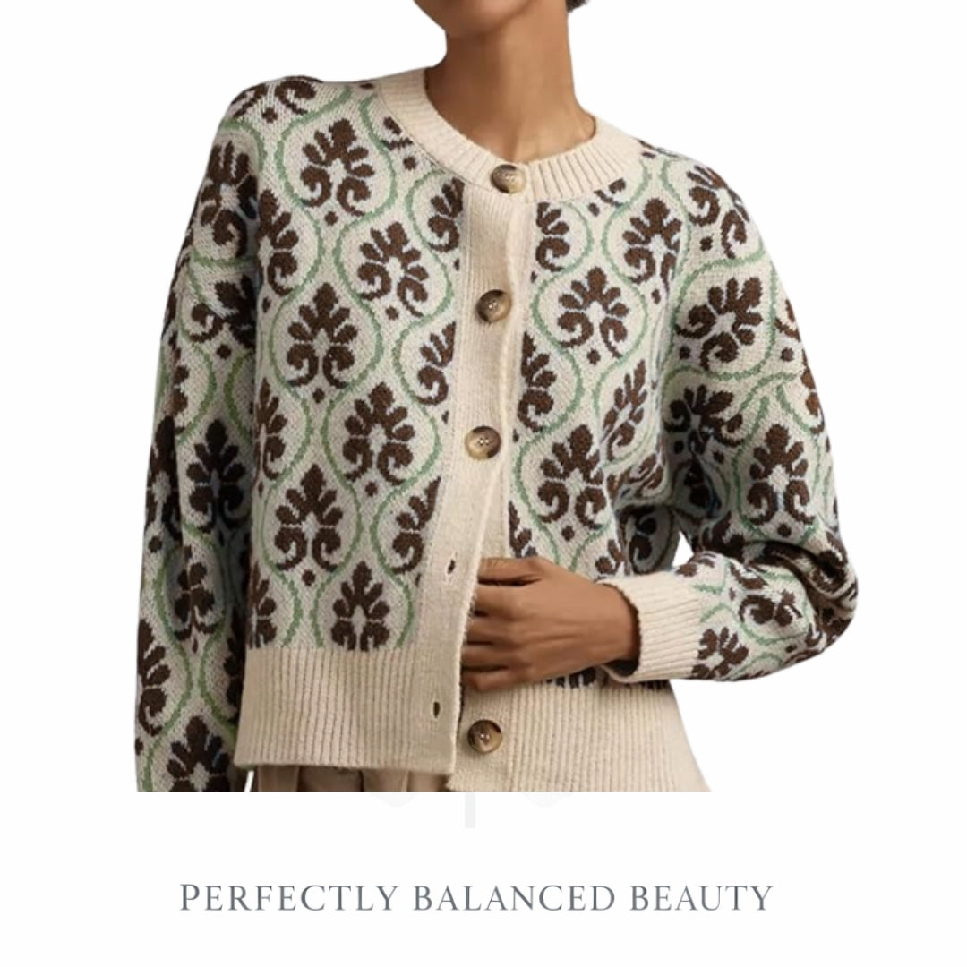 Shop This Look | City Neutral Capsule – Floral Cardigan & Cream Pants