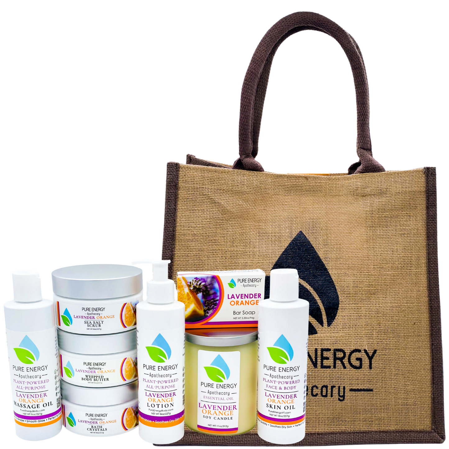 Premium Spa Gift Set (Lavender Orange)-0