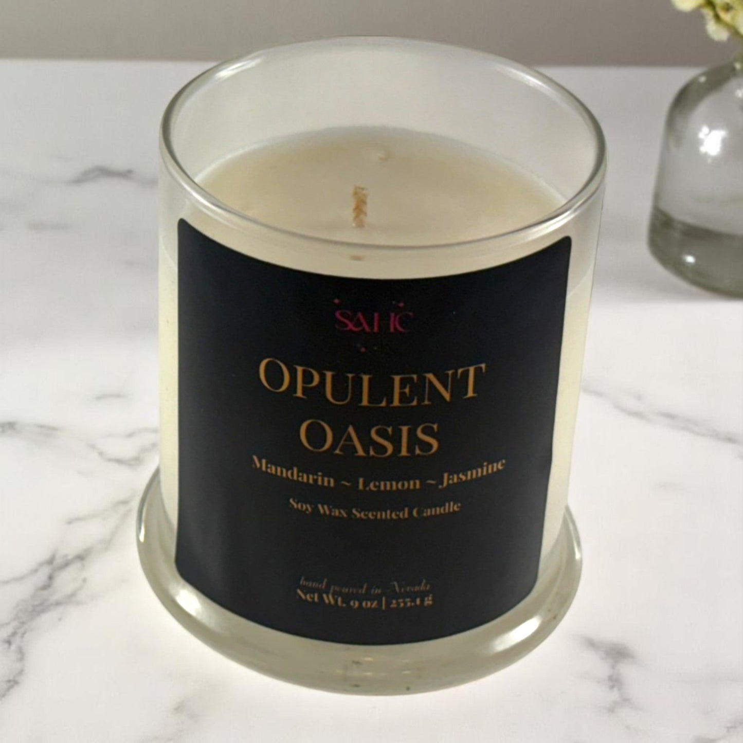 Opulent Oasis Scented Soy Candle