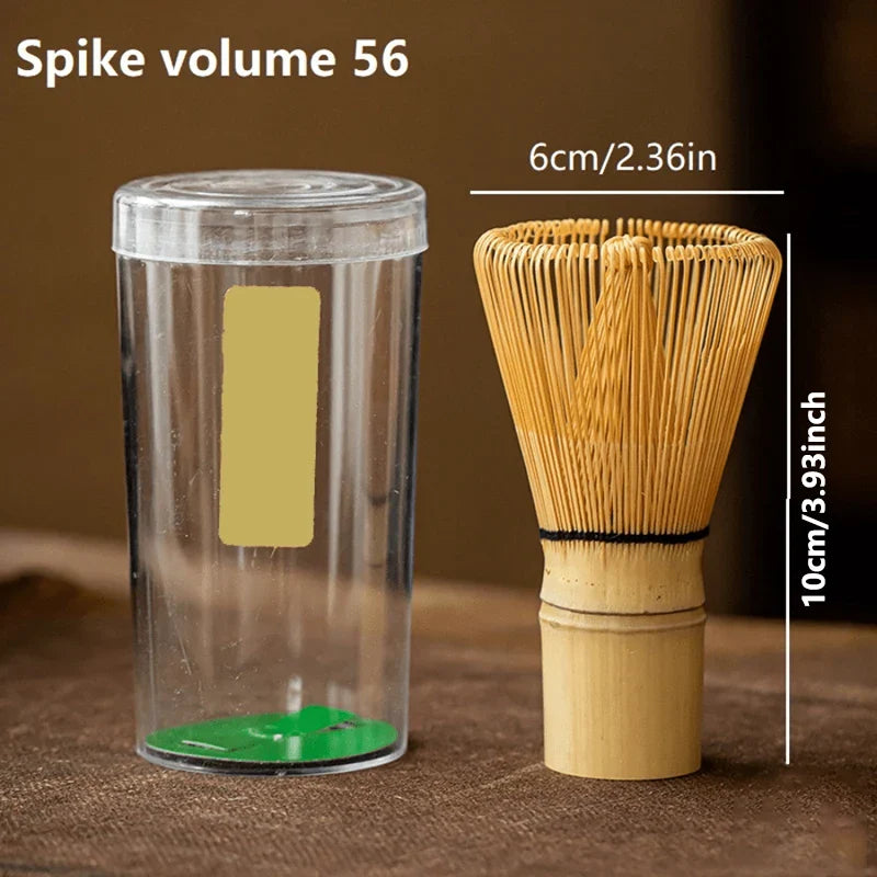 Premium Japanese Matcha Tea Set Bamboo Whisk – Green Tea Mixing & Kitchen Accessory-4