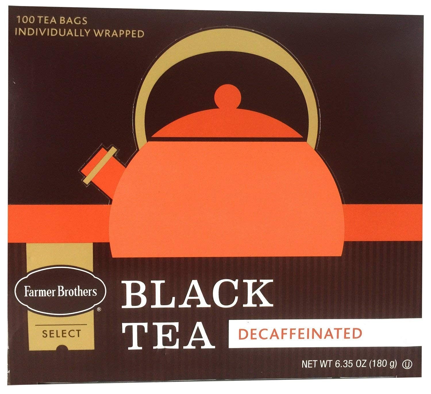 Farmer Brothers 100 Count Decaf Tea Bags Sierra Blend Herbal Tea