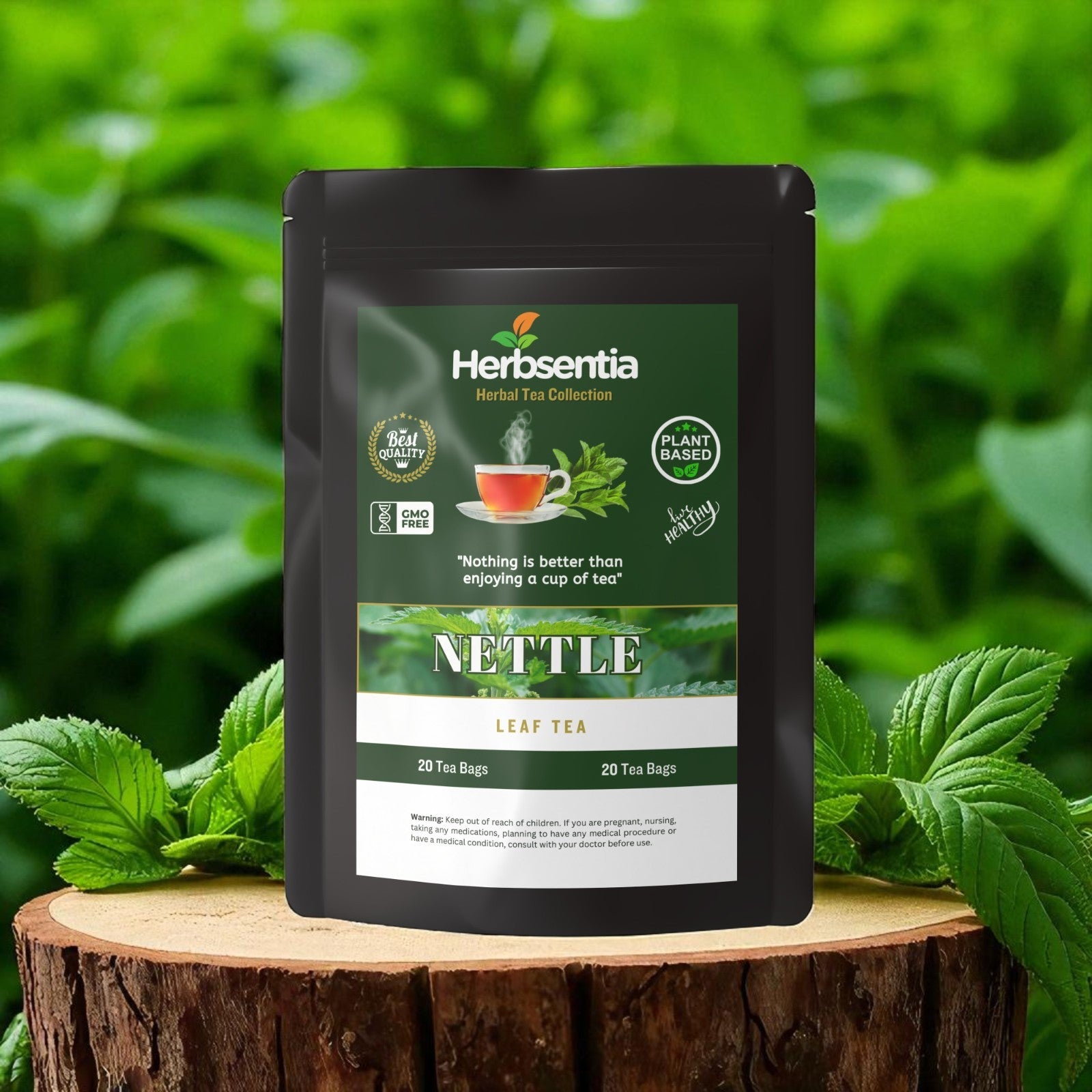Nettle Leaf Tea - Sensitivity and Respiratory System