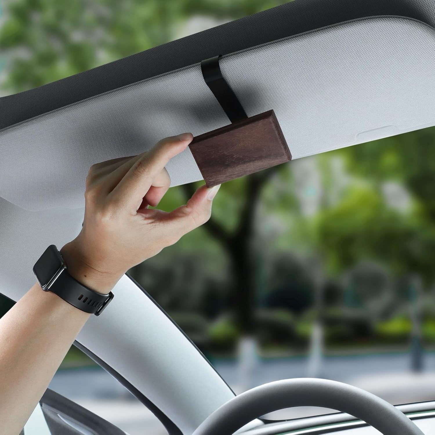 Air Freshener Small Wooden Diffuser Wood Block Aromatherapy Refill New Car Smell Set Car Odor Eliminator