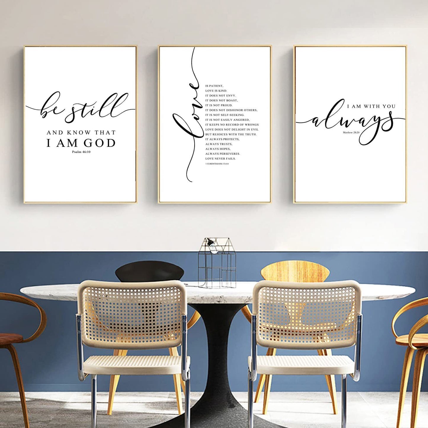 Bible Verse Wall Art Decor Scripture Canvas Wall Art Christian Wall Art Inspirat