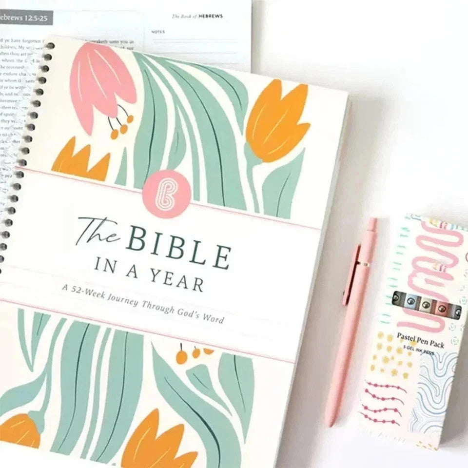 The Bible in a Year a 52-Week Study Spiral Bound Gods Word Plan for Women