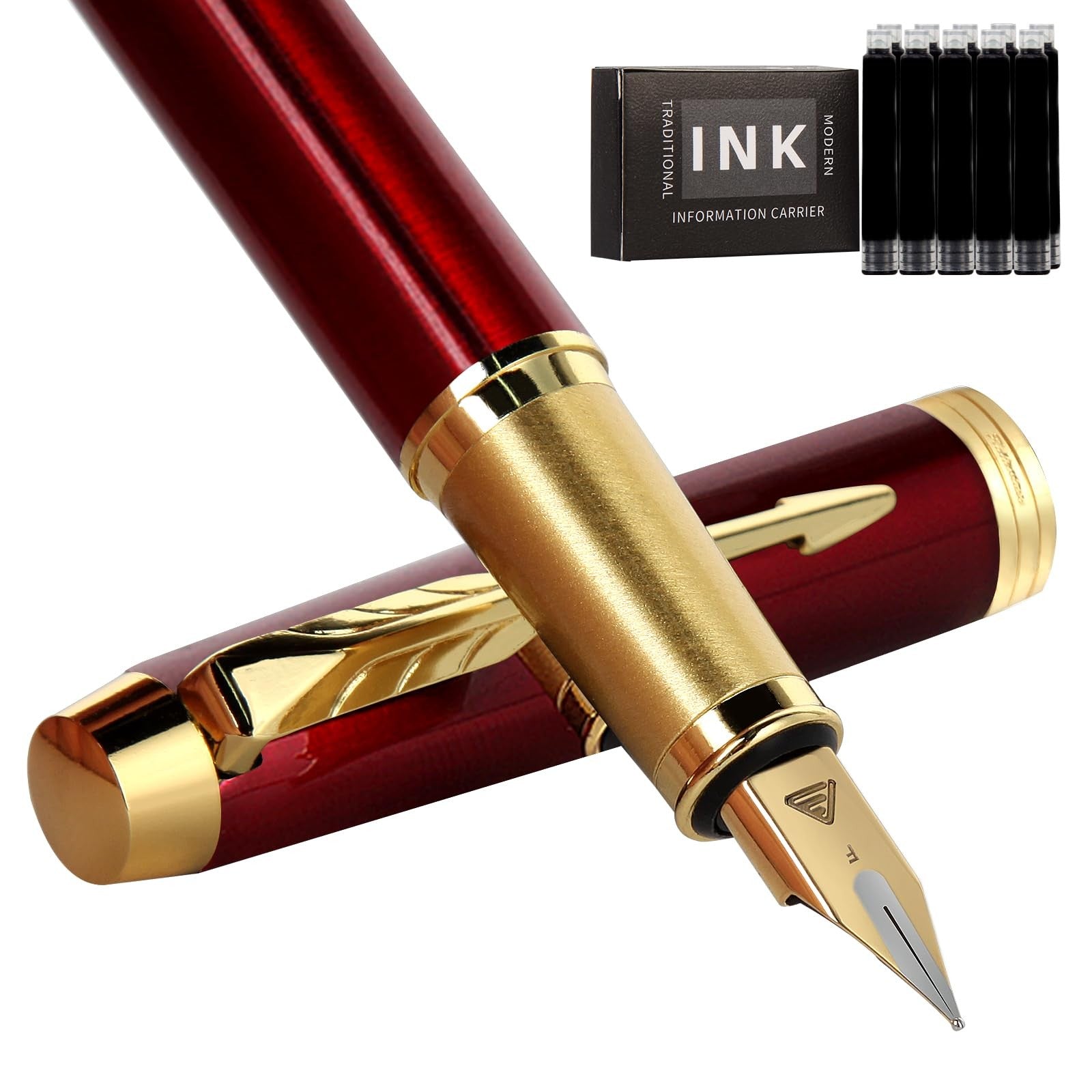 Fountain Pen, Luxury Pens,Fine Point Smooth Writing Pens for Journaling Fancy...