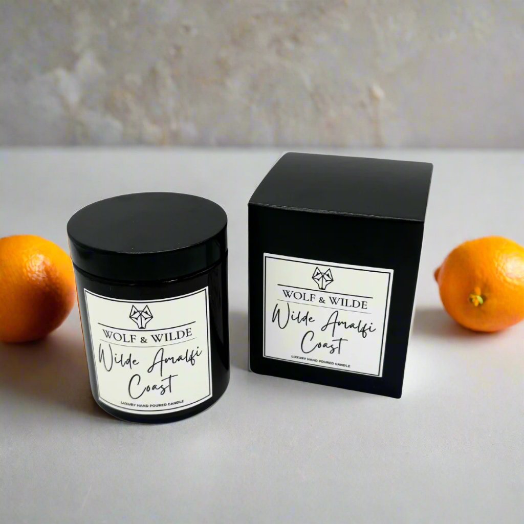 Amalfi Coast Luxury Aromatherapy Handmade Scented Candle-4