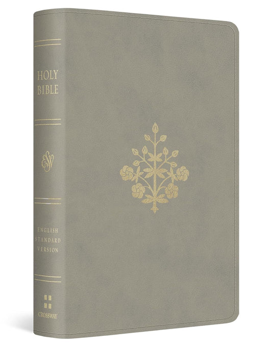 ESV Compact Bible Trutone Stone Design - Portable Christian Scripture