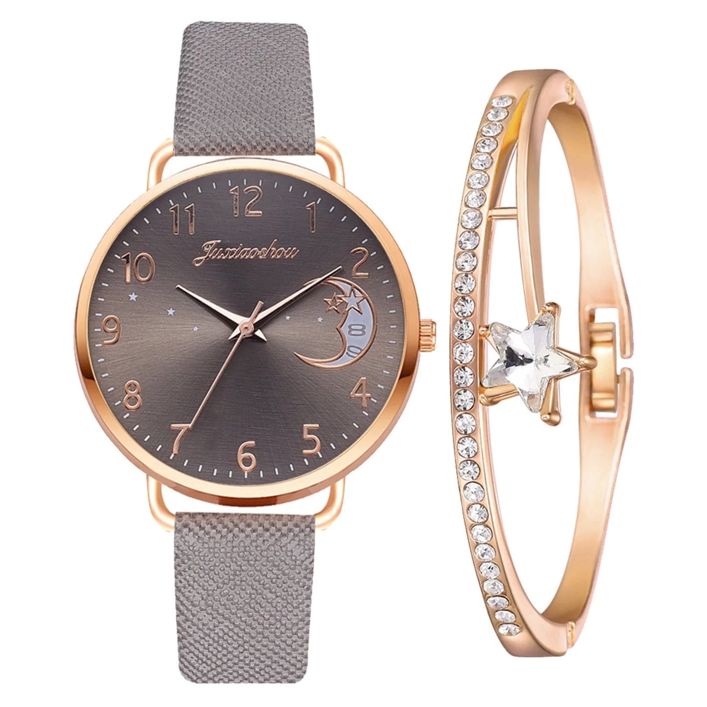 Womens Watch Minimalist Fashion with Strap Dial Women'S Quartz Watch Gift Watch