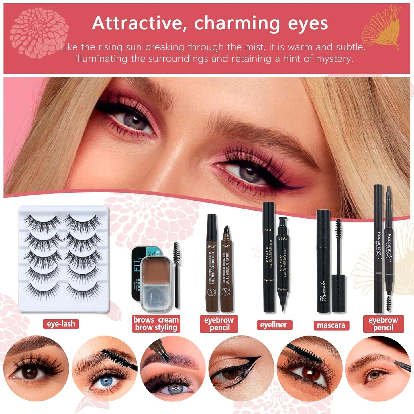 Makeup Set All in One Makeup Kit for Women, Makeup Sets for Teens, Christmas Makeup Gift Set for Teens Girls Women Teenagers, Makeup Kits for Girls Ages 10-12 13-15 14-16 Beginners Make up Sets