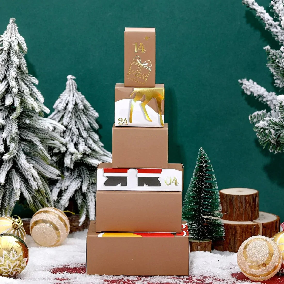 Christmas Holiday Gift Sets for Women - 24 Pcs Advent Calendar 2025, Bath and Body Care Spa Gift Baskets