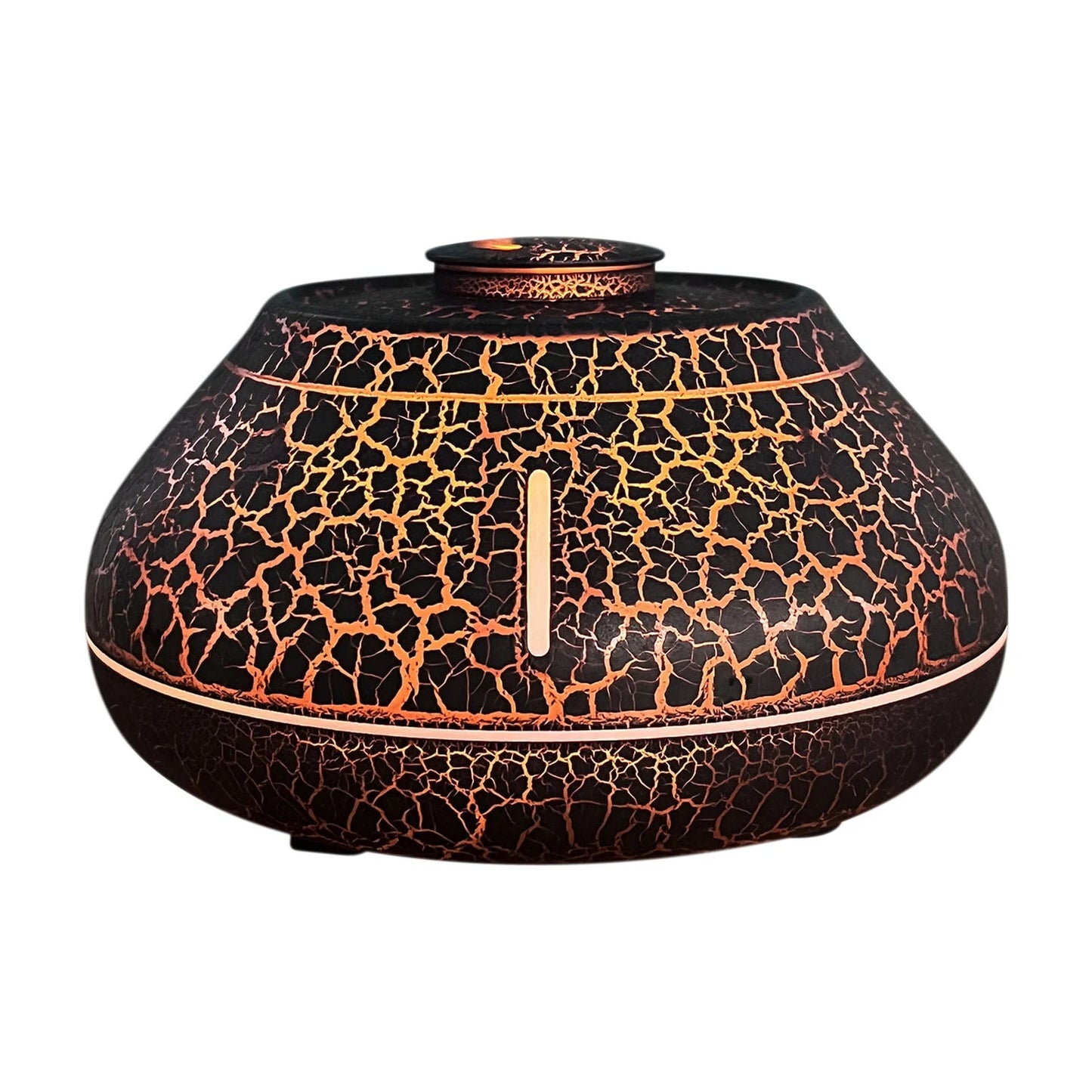 Upgraded Volcano Diffuser Flame Aromatherapy Humidifier Flame Diffuser 7 Colors Adjustabled Aroma Diffusers with Cold Mist Simulation & Flame Lamp Effect Room Home Bedroom Office Decor