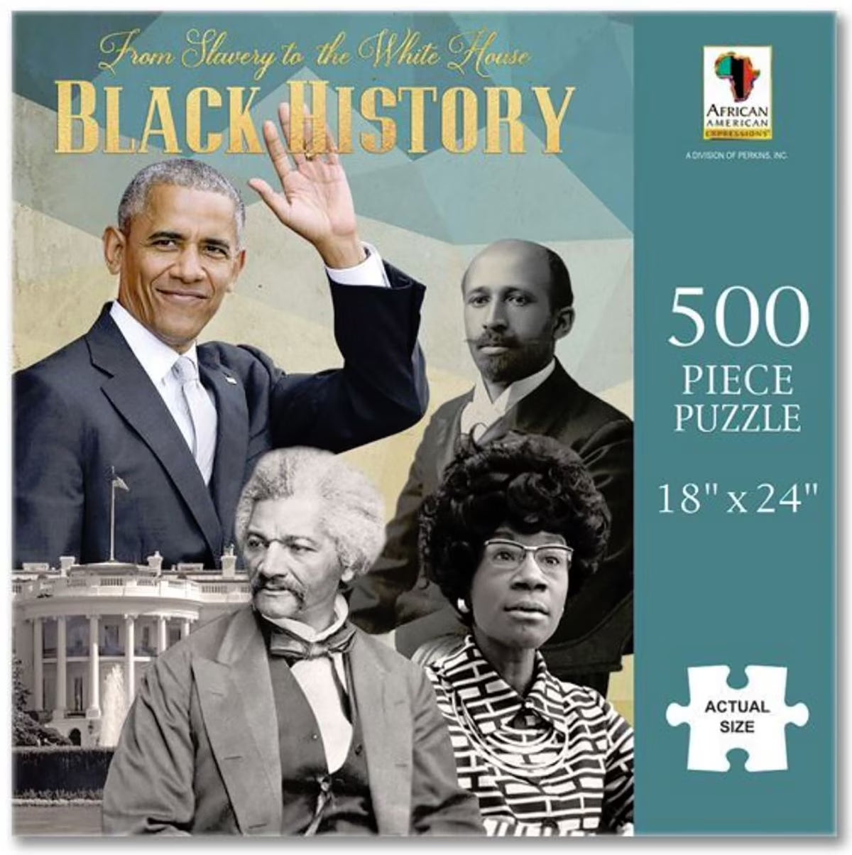 Black History 500 Piece History Jigsaw Puzzle