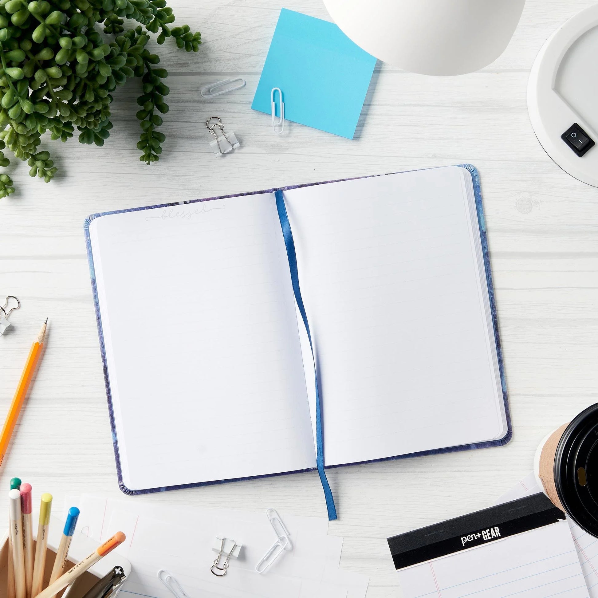 Simulated Leather Journal, Faith Hope Love, 96 Pages