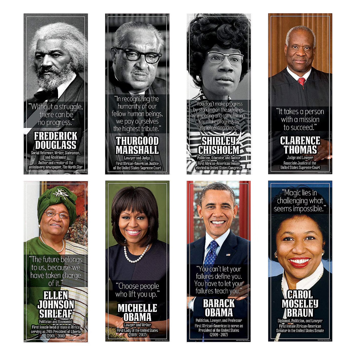 Black History Month Posters - Educational - 8 Pieces