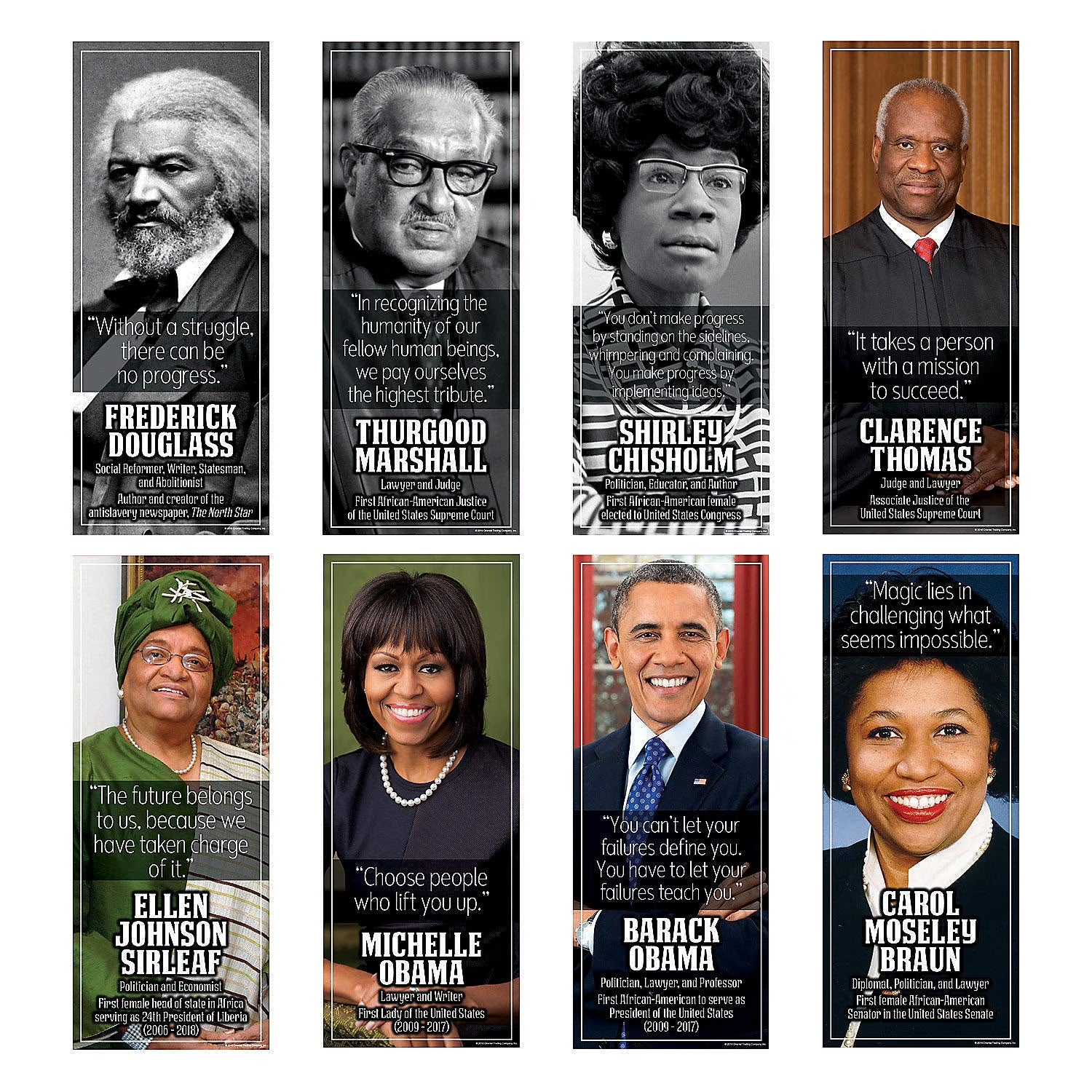 Black History Month Posters - Educational - 8 Pieces