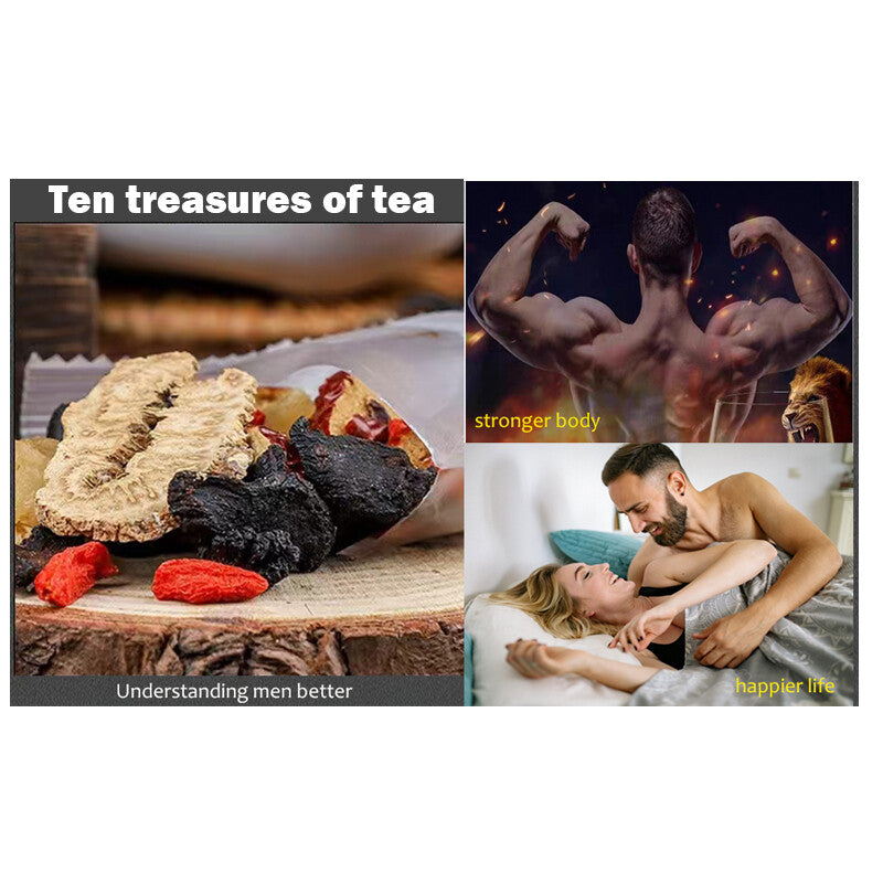 5Box Kidney Tea Formula Ginseng Six Treasure Tea, Kidney Tea Chinese Herbal Tea