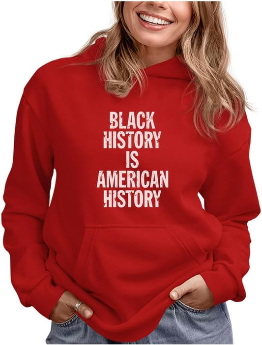 Black History Sweatshirts for Women Black History Hoodies Freedom Hoodie