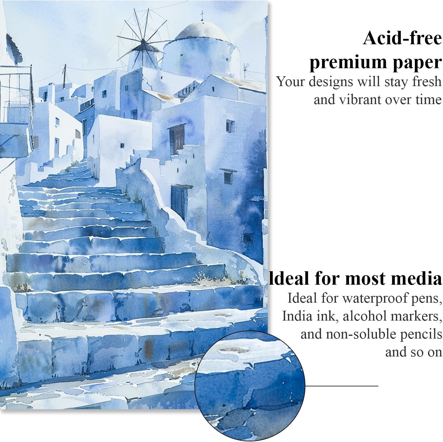 Watercolor Paper Pad, 9"X12&Quo